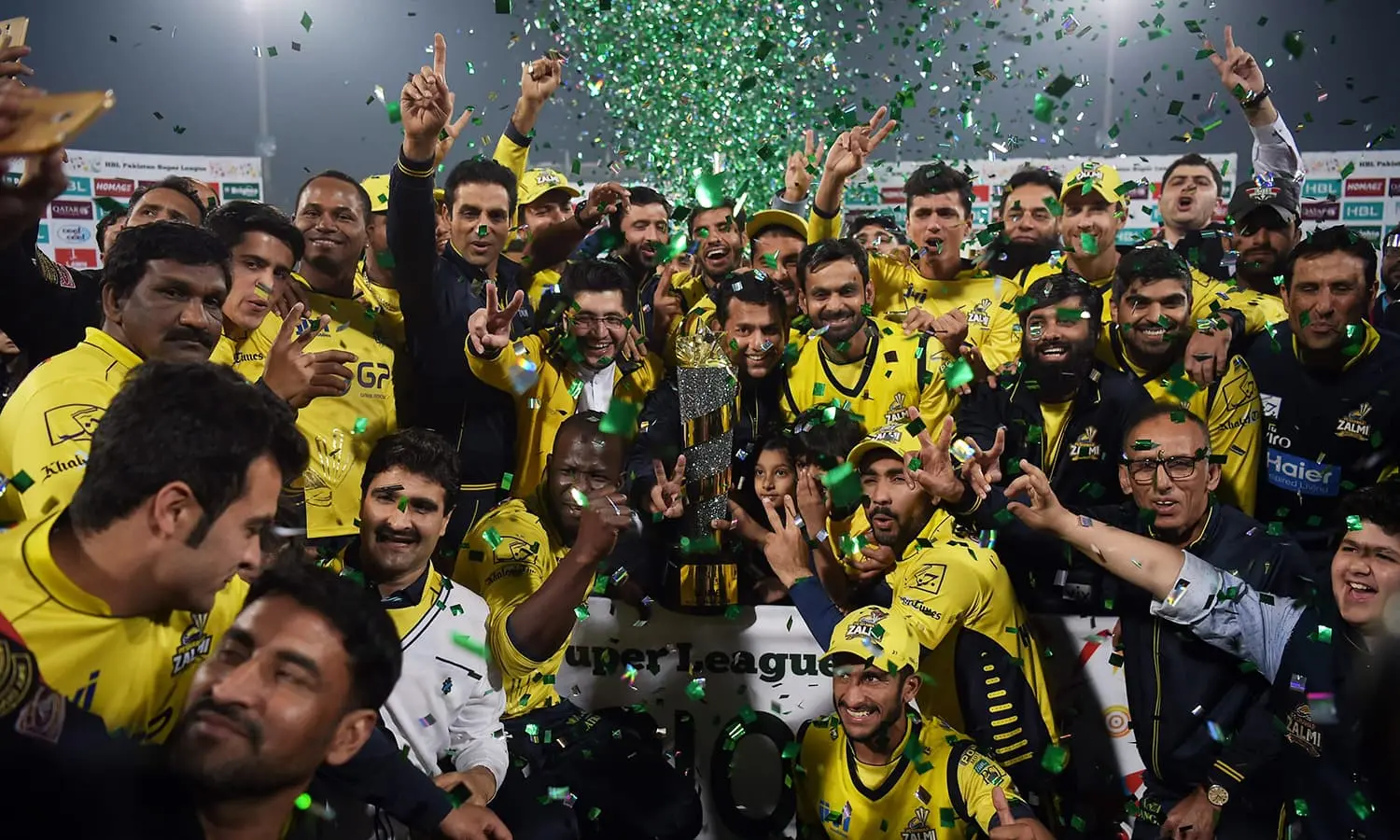 Peshawar Zalmi, champions of PSL 2017