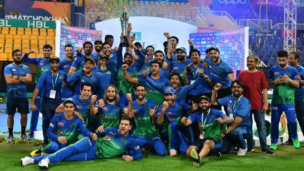 Multan Sultans, champions of PSL 2021