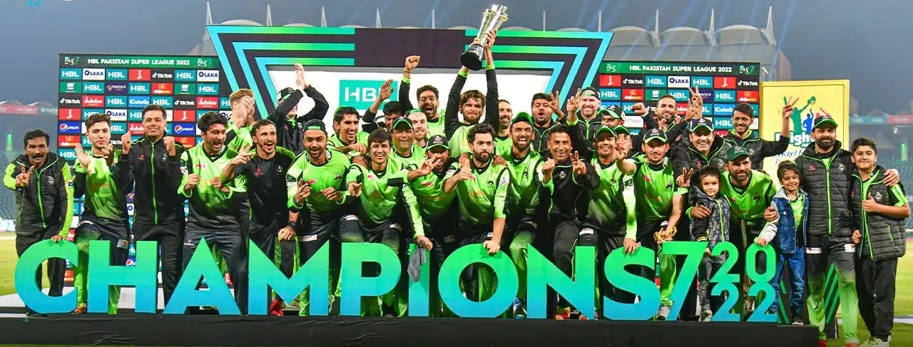 Lahore Qalandars, champions of PSL 2022