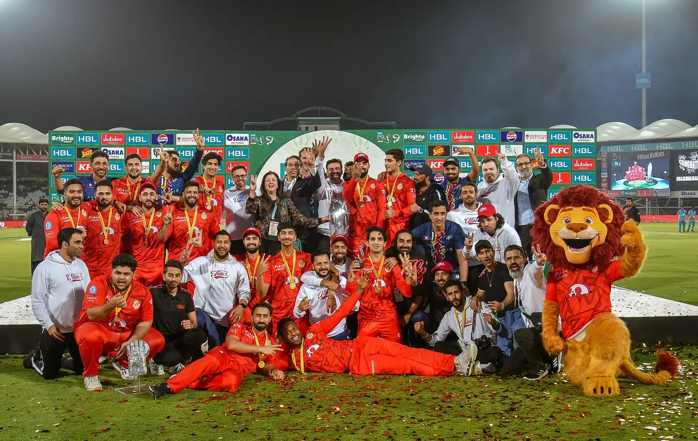 Islamabad United, champions of PSL 2024