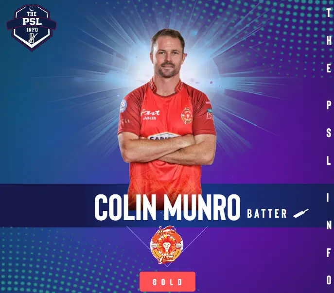 colin munro