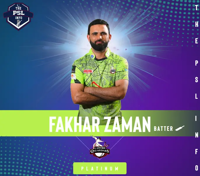 fakhar zaman