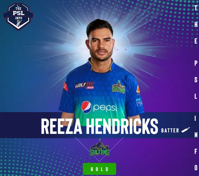 reeza hendricks